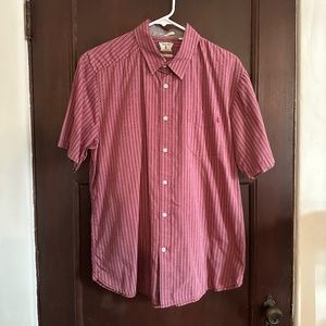 Volcom Men's Short-Sleeve Button Down Shirt  Large
